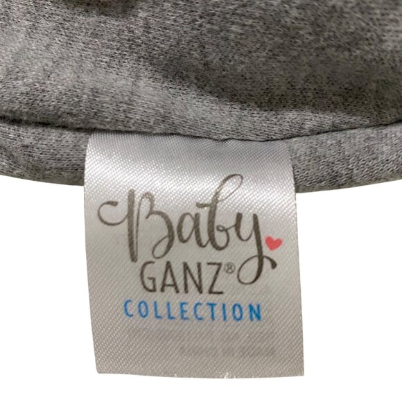 Baby Ganz Collection Little Blessings Lamb Pacifier Cozy Gray Lovey Soother - Picture 4 of 5